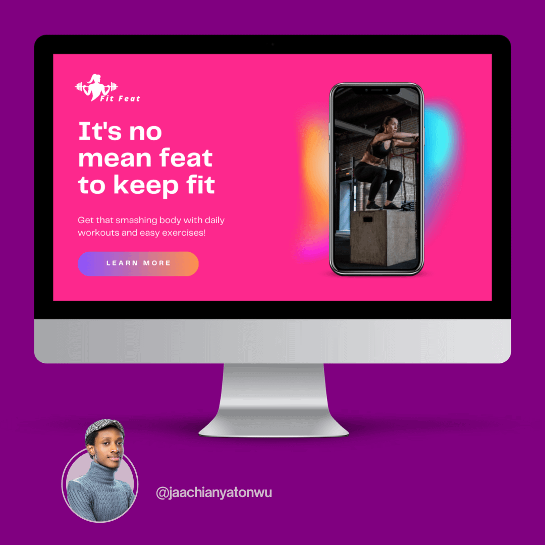 Web Design for Fit Feat Gym