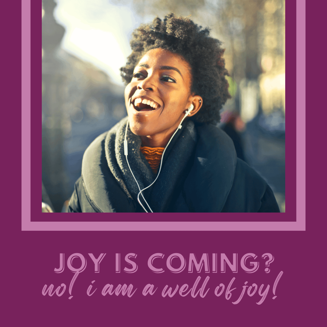 Joy is coming; Is it?