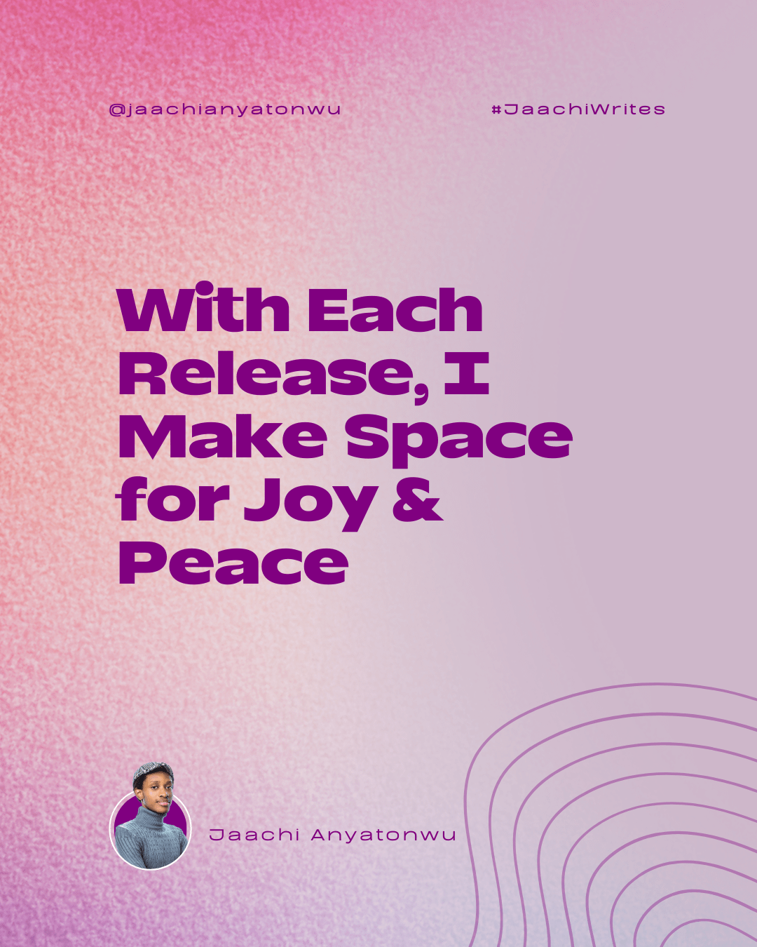 Making Room for Joy and Peace